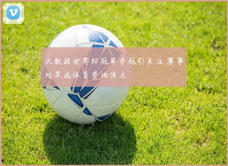 大数据世界杯冠军夺冠引关注 赛事结果成体育资讯焦点